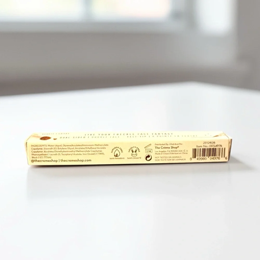 💎 The Crème Shop Freckle Stamps Eyeliner Heart Color Deep Brown New In Box